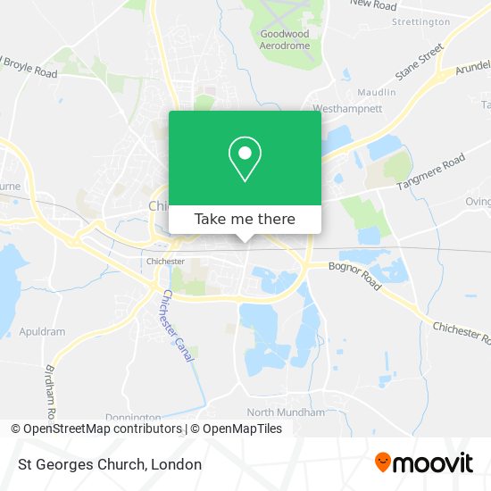 St Georges Church map