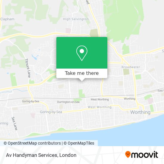 Av Handyman Services map