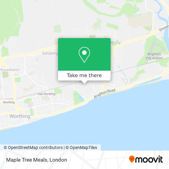 Maple Tree Meals map