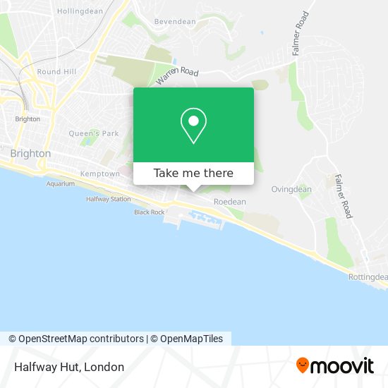 Halfway Hut map