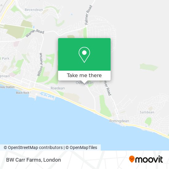 BW Carr Farms map