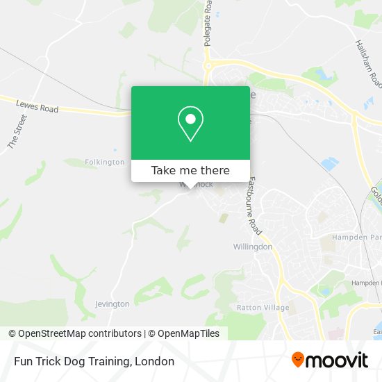 Fun Trick Dog Training map