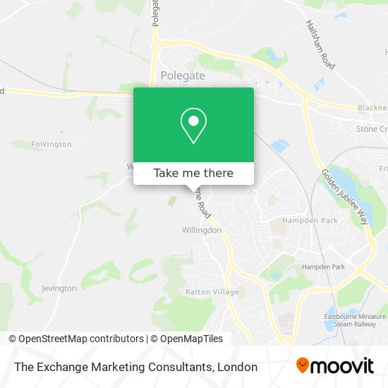 The Exchange Marketing Consultants map