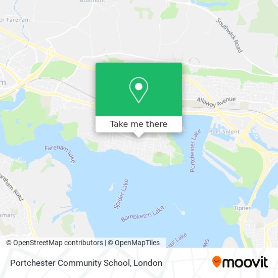 Portchester Community School map