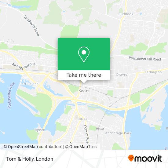 Tom & Holly map