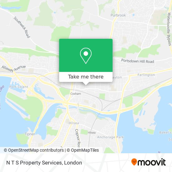 N T S Property Services map