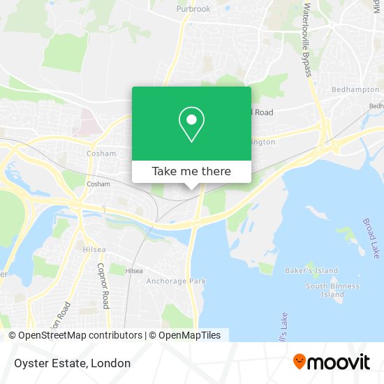 Oyster Estate map