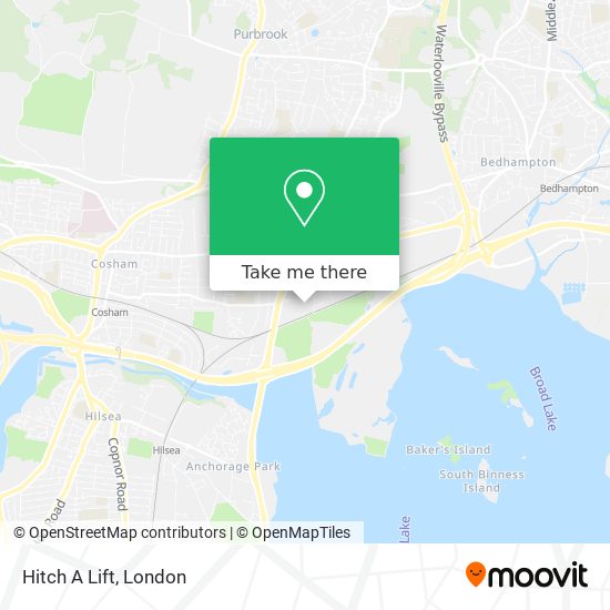 Hitch A Lift map