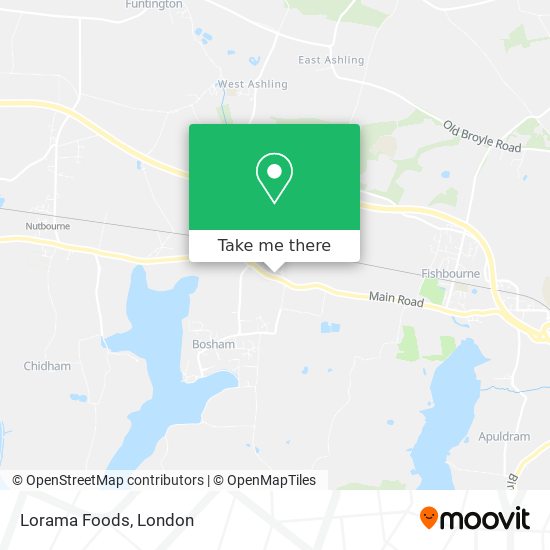 Lorama Foods map