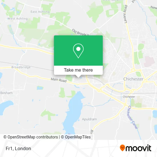 How to Get to Fr1 in Chichester by Bus or Train?
