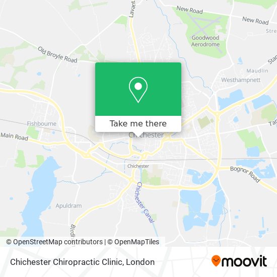 Chichester Chiropractic Clinic map
