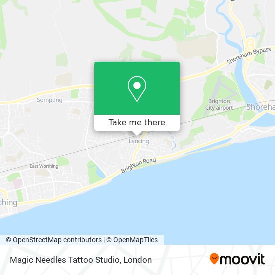 Magic Needles Tattoo Studio map