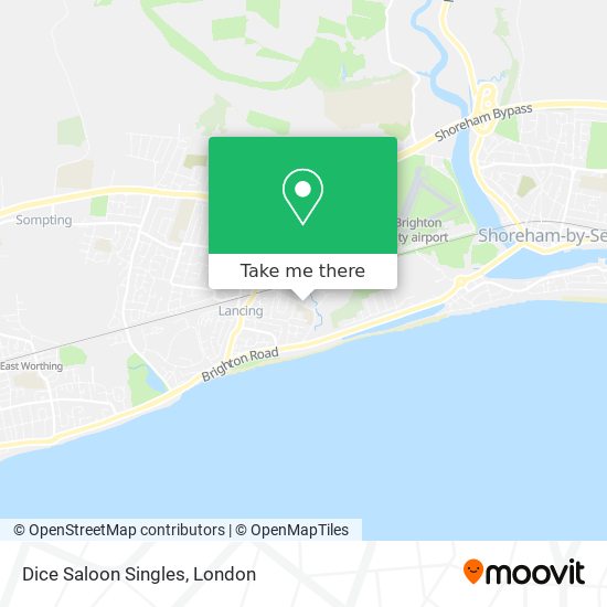 Dice Saloon Singles map