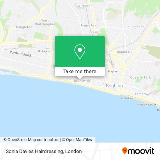 Sonia Davies Hairdressing map