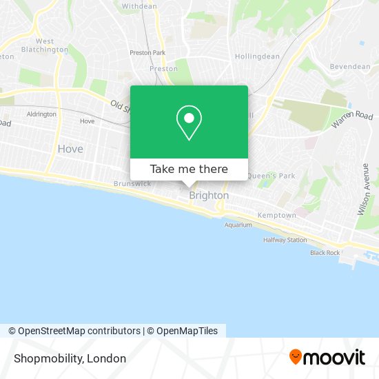 Shopmobility map