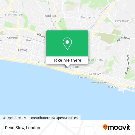 Dead Slow map