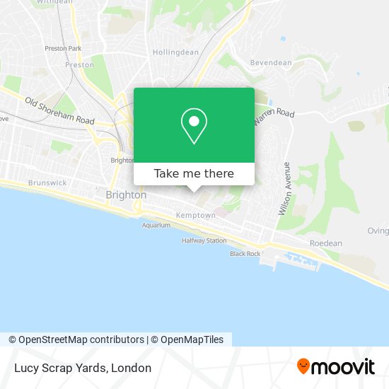 Lucy Scrap Yards map