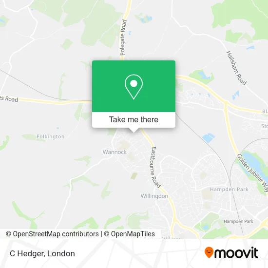 C Hedger map