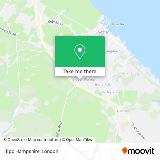 Epc Hampshire map