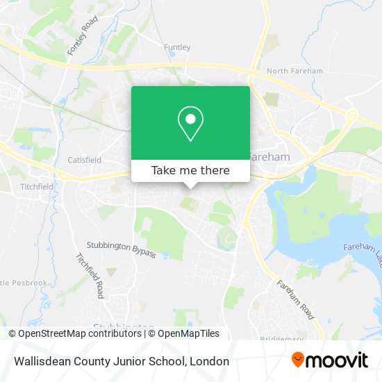 Wallisdean County Junior School map