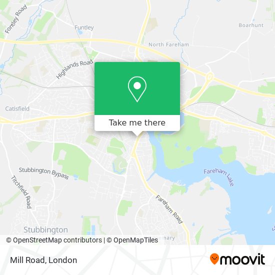 Mill Road map