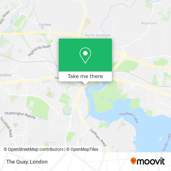 The Quay map