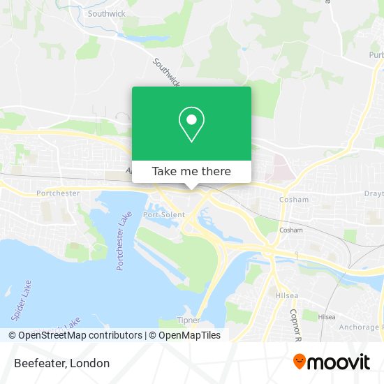 Beefeater map