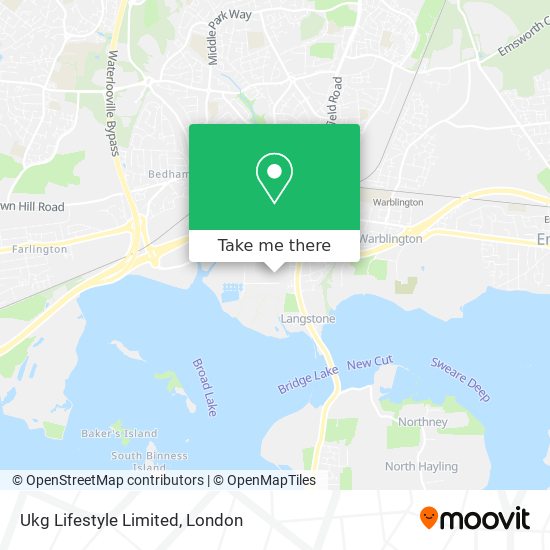 Ukg Lifestyle Limited map