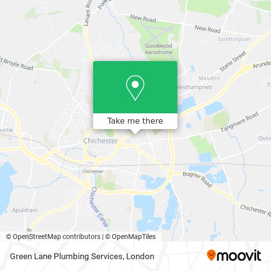 Green Lane Plumbing Services map