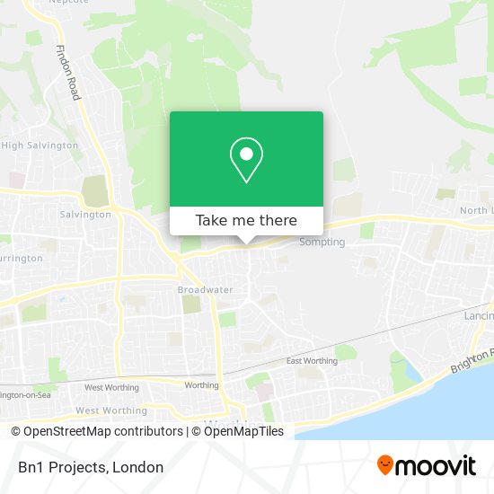 Bn1 Projects map