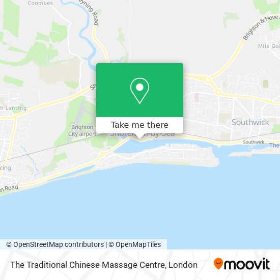 The Traditional Chinese Massage Centre map