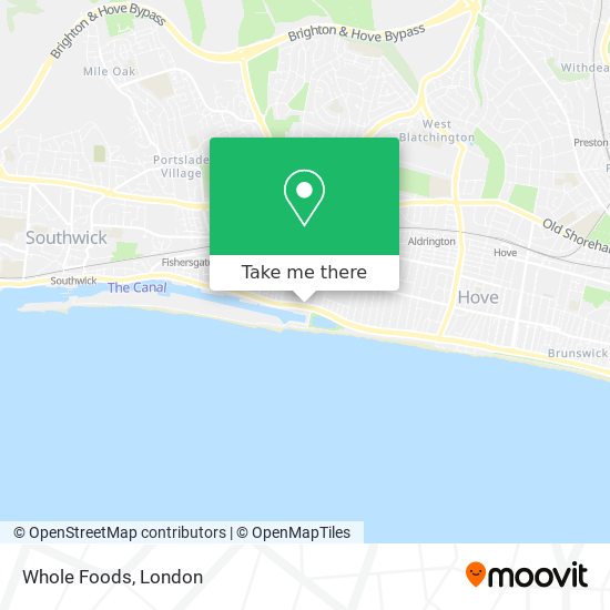Whole Foods map