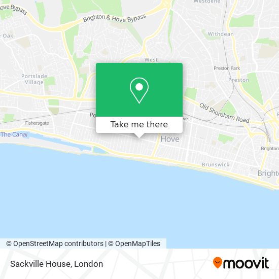 Sackville House map