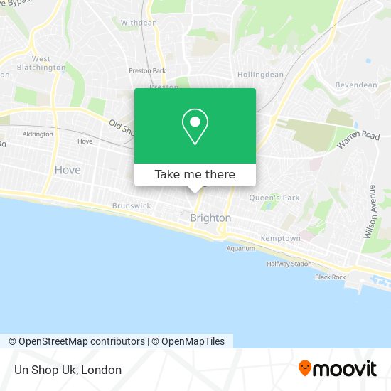 Un Shop Uk map