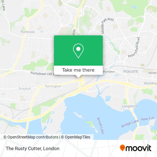 The Rusty Cutter map