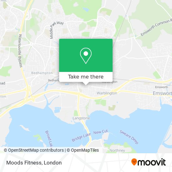 Moods Fitness map