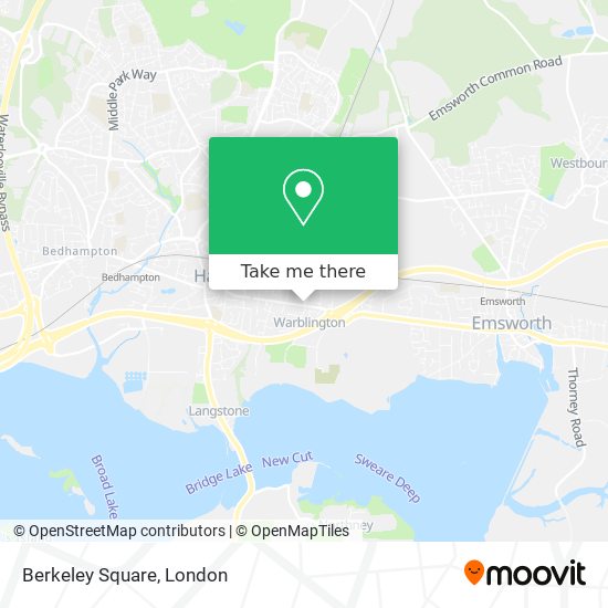 Berkeley Square map