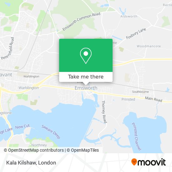 Kala Kilshaw map