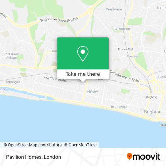 Pavilion Homes map