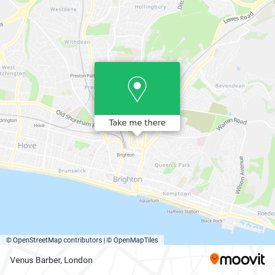 Venus Barber map
