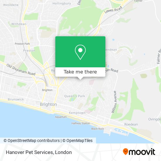 Hanover Pet Services map