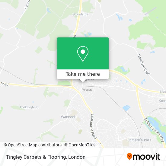 Tingley Carpets & Flooring map