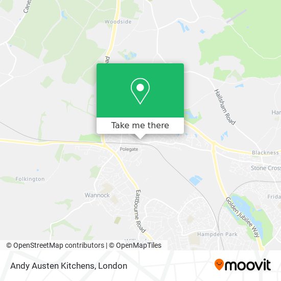 Andy Austen Kitchens map