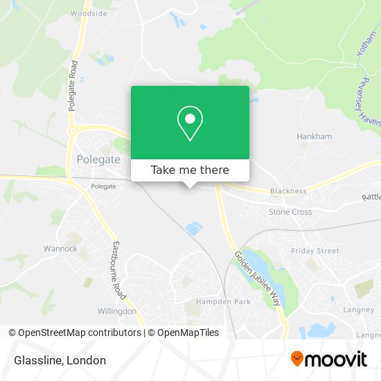 Glassline map