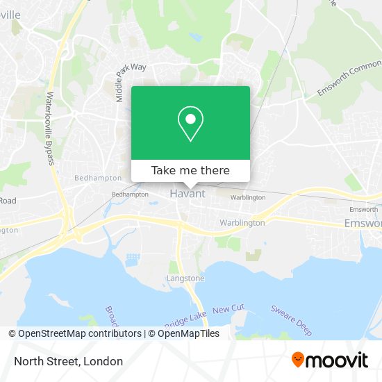 North Street map