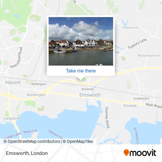 Emsworth map