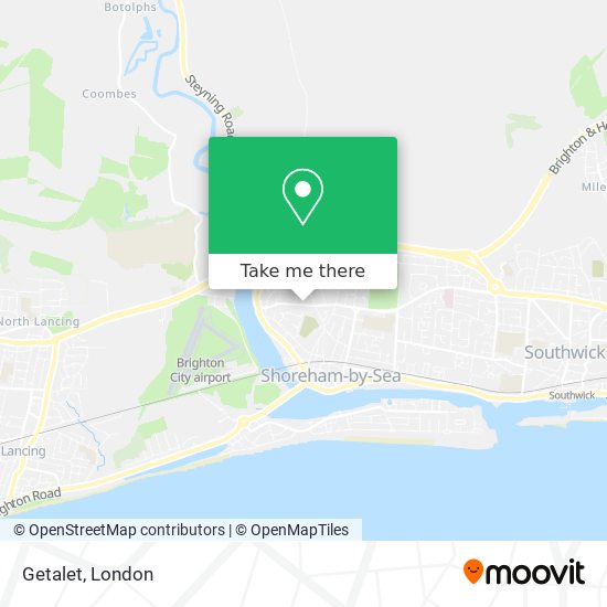 Getalet map