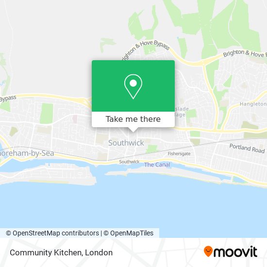 Community Kitchen map
