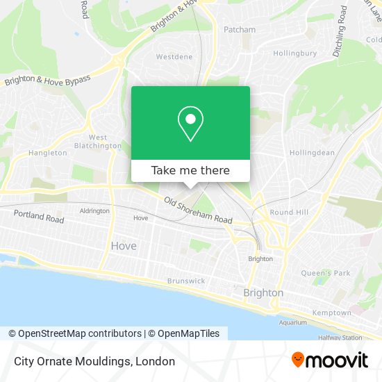 City Ornate Mouldings map