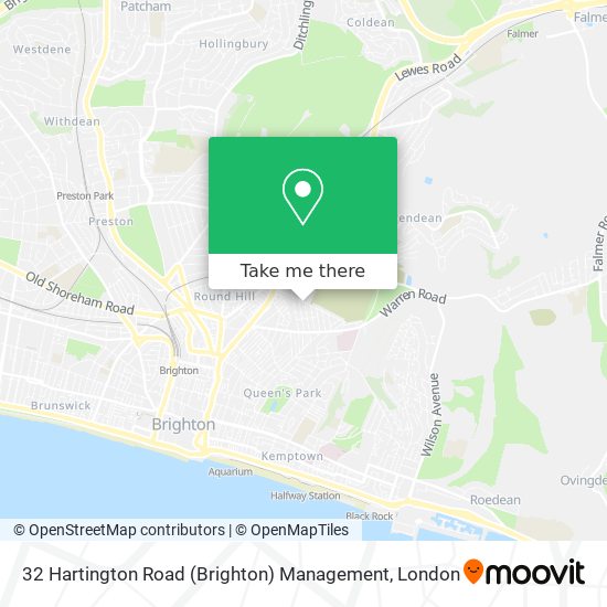 32 Hartington Road (Brighton) Management map